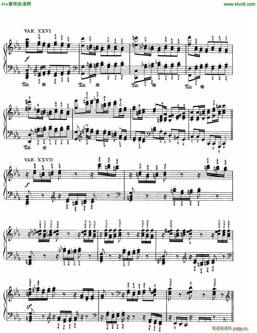 Beethoven WoO 80 32 Variations in C Minor(V)14