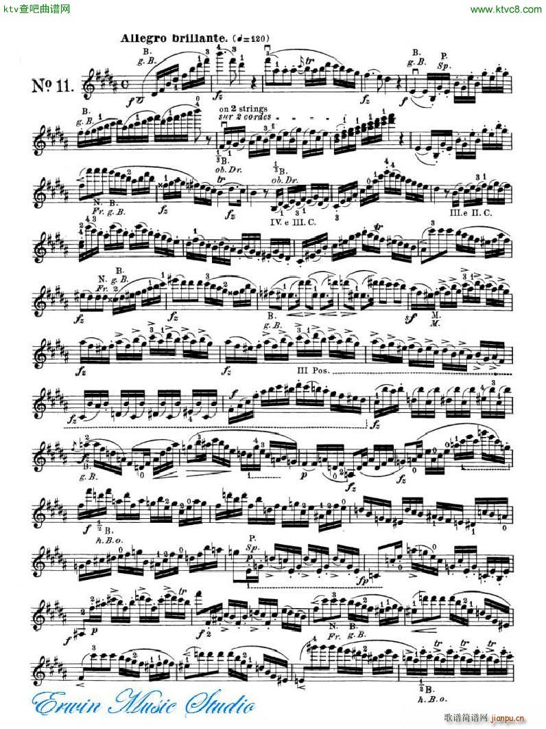 _ 24׾Pierre Rode 24 Studi Per violino 09 16(ʮּ)5