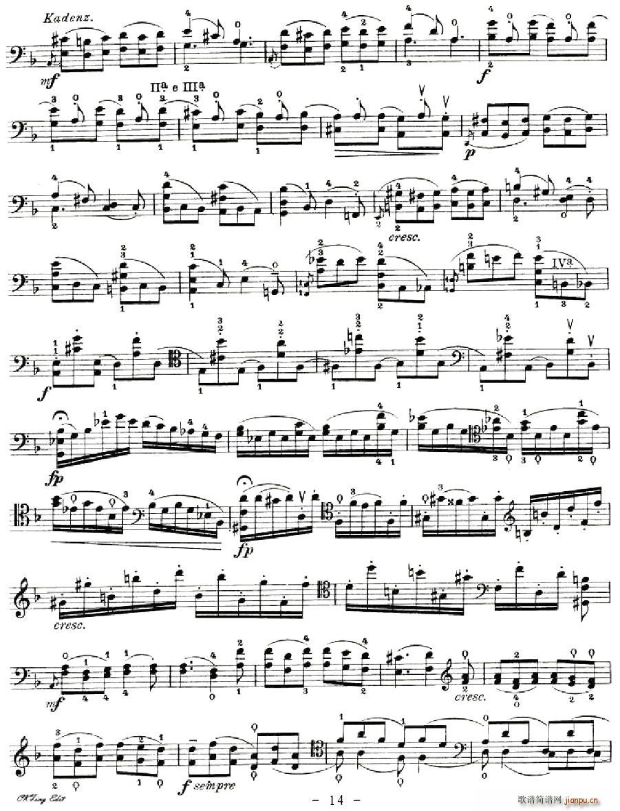J. Haydn Concerto in D Major(V)14