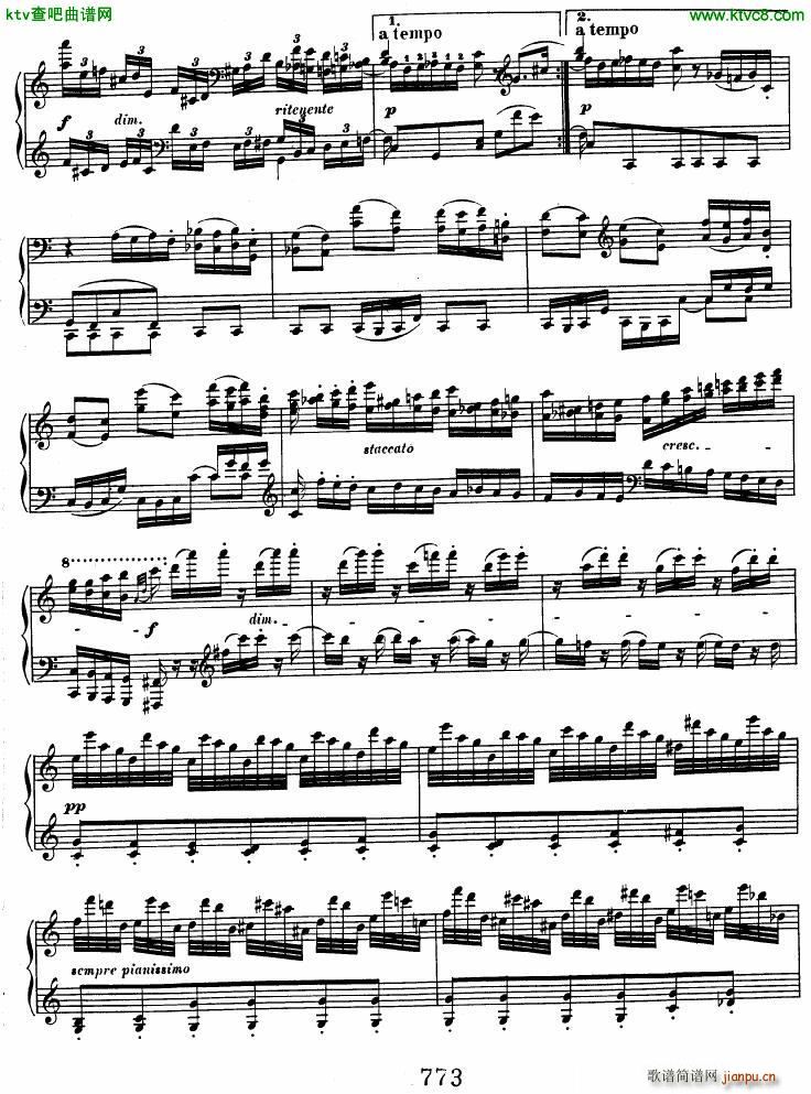 Beethoven op 120 Diabelli Variations(V)33