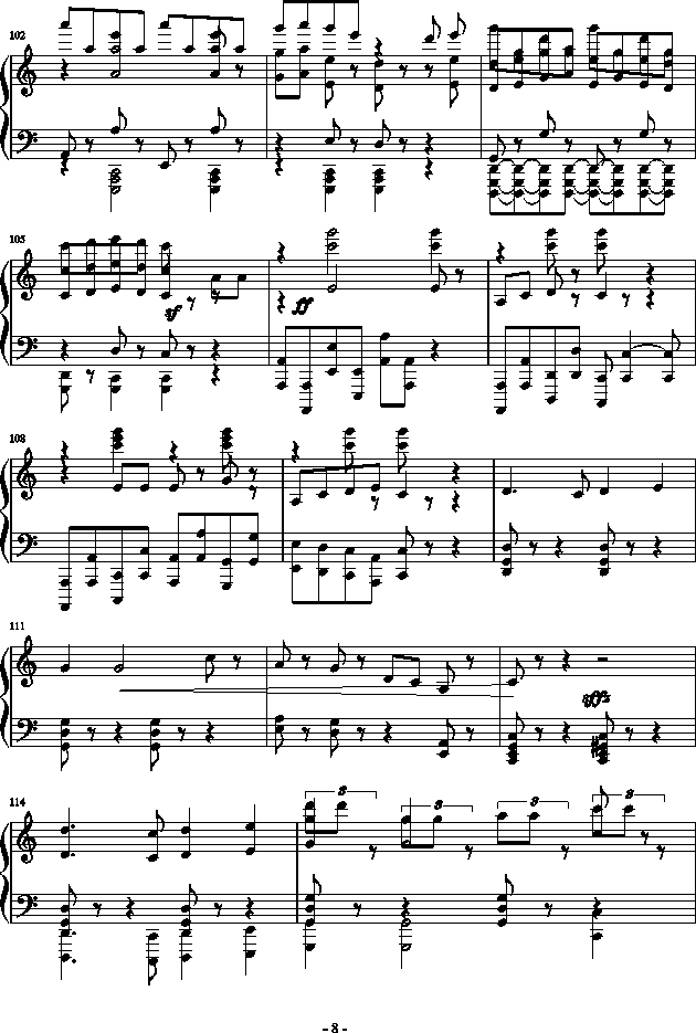 bС{}V(V)8