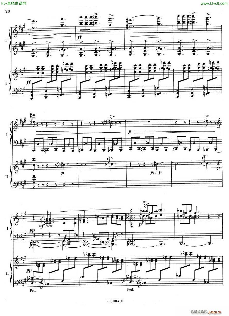 Debussy Ravel 3 Nocturnes 2pno(V)28