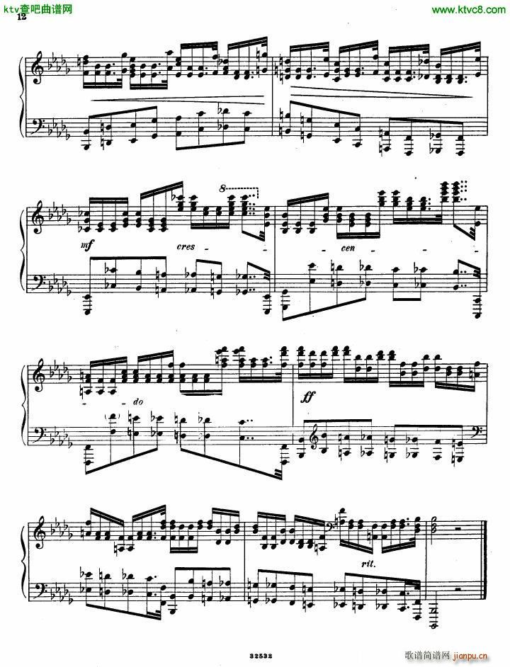 Gliere 25 Preludes op30 Book5(V)10