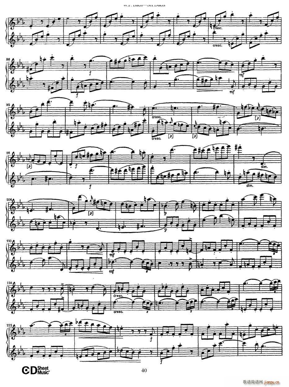 Six Duets 6׶ 5(V)11