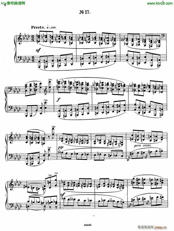 Gliere 25 Preludes op30 Book4(V)3
