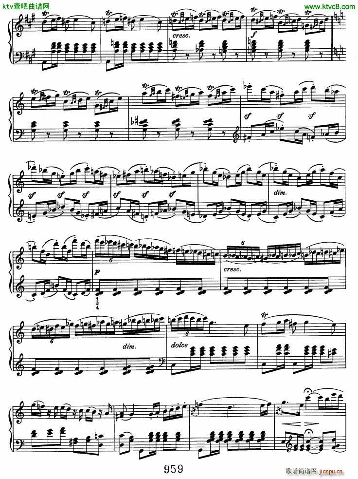 Beethoven op 89 Polonaise in C(V)6