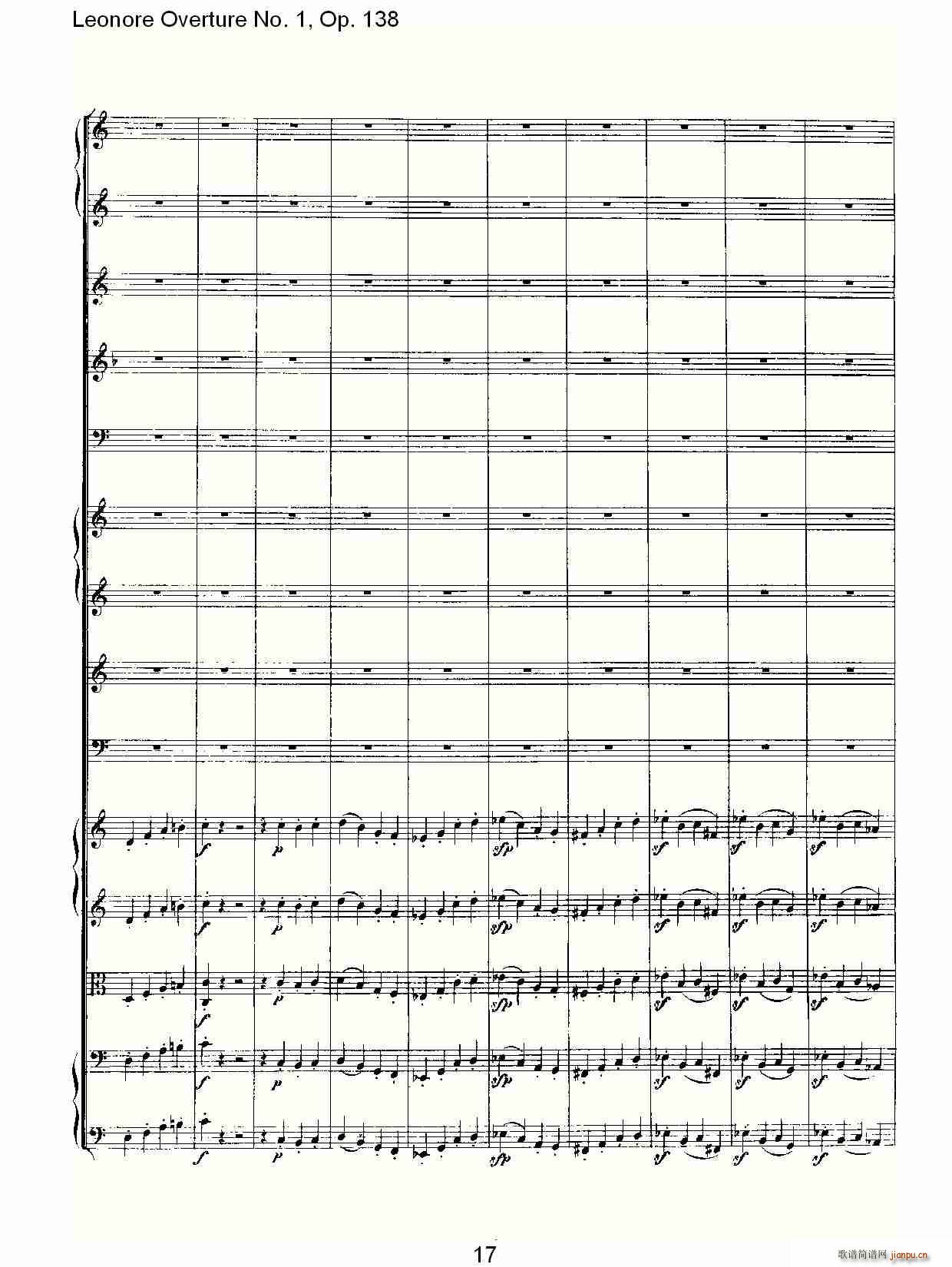 Leonore Overture No. 1, Op. 138(ʮּ)17