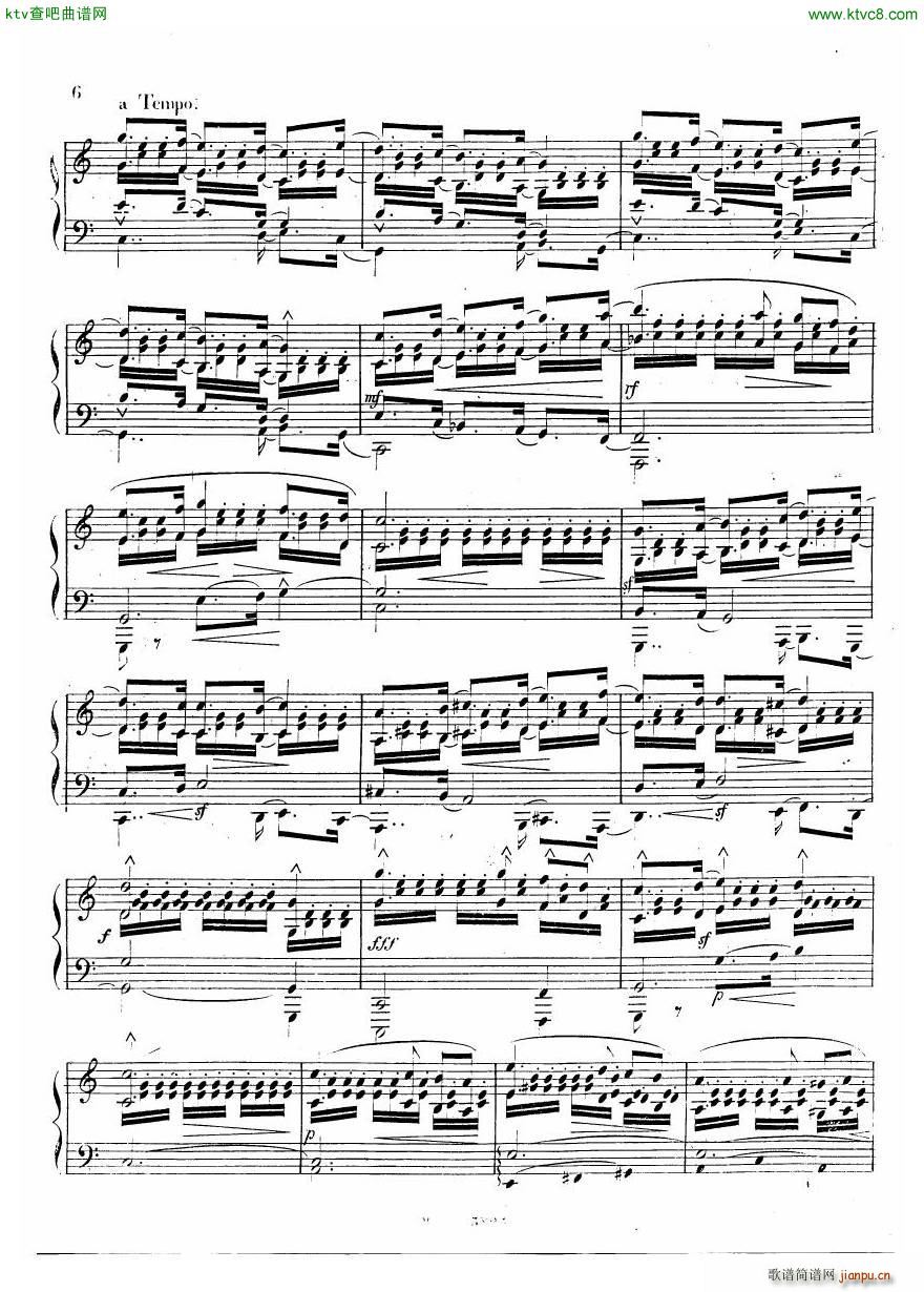 Dreyschock etude Le Tremolo(V)6