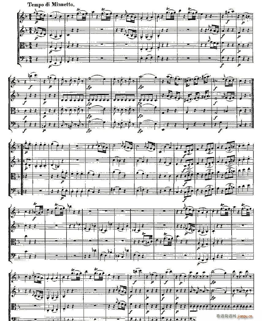 Quartet No 5 in F Major K 158 F{(dio)Ҙ(V)6