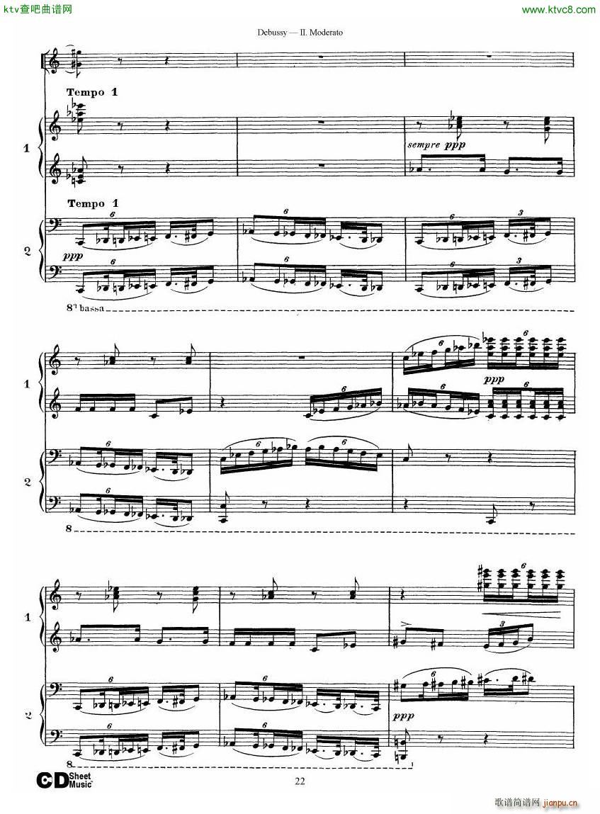 Debussy Printemps II(V)22