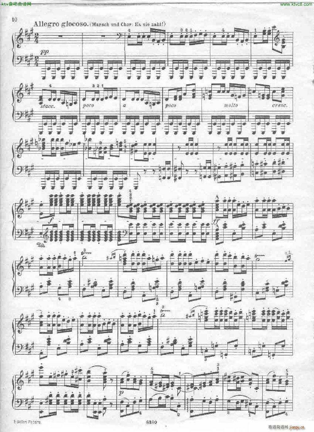 Bizet Carmen themes ed peters(V)15
