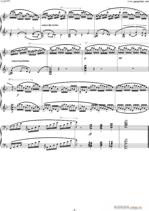 Ф Etude OP 10 No 8(V)5