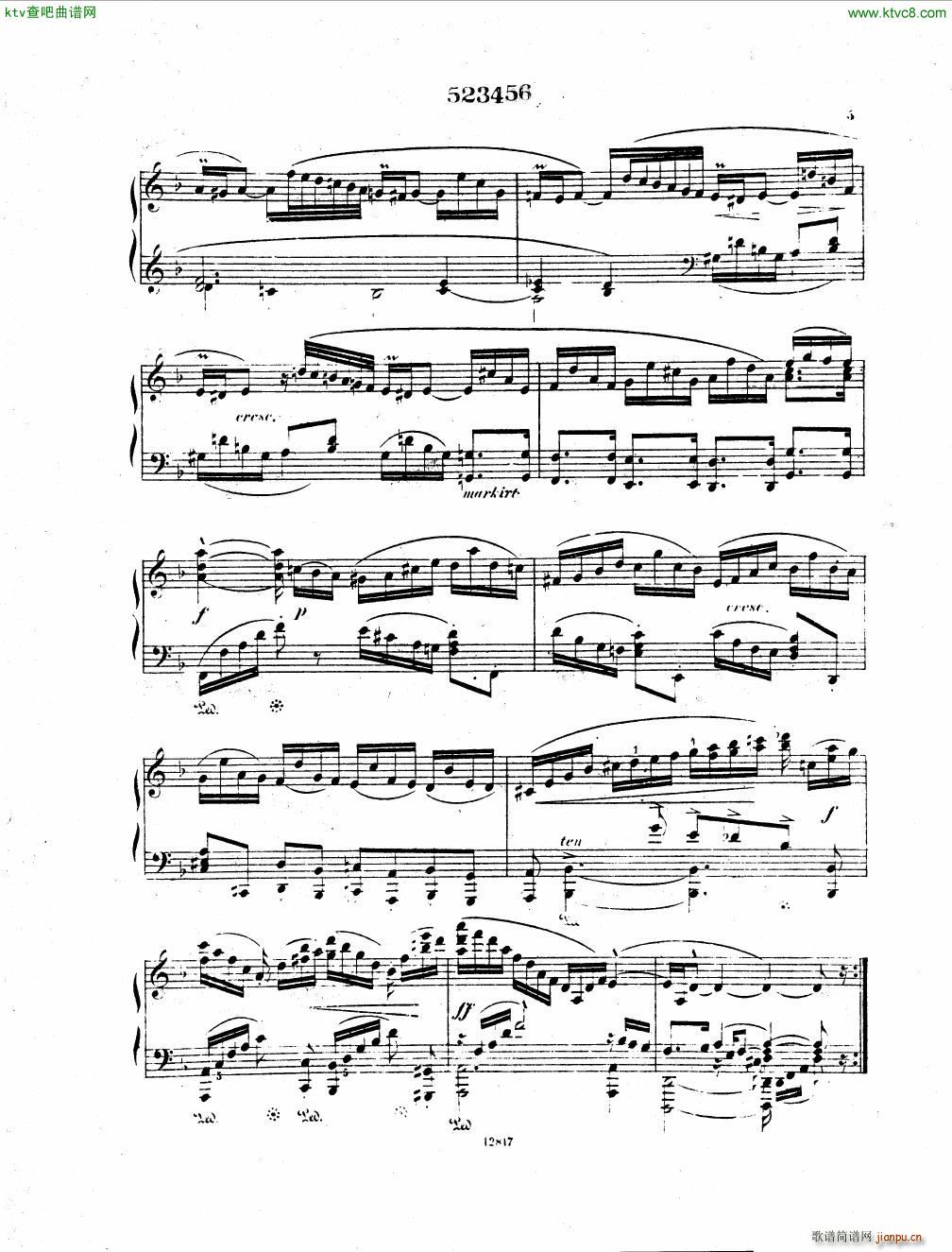 D Albert op 1 Suite in funf Satzen(V)3