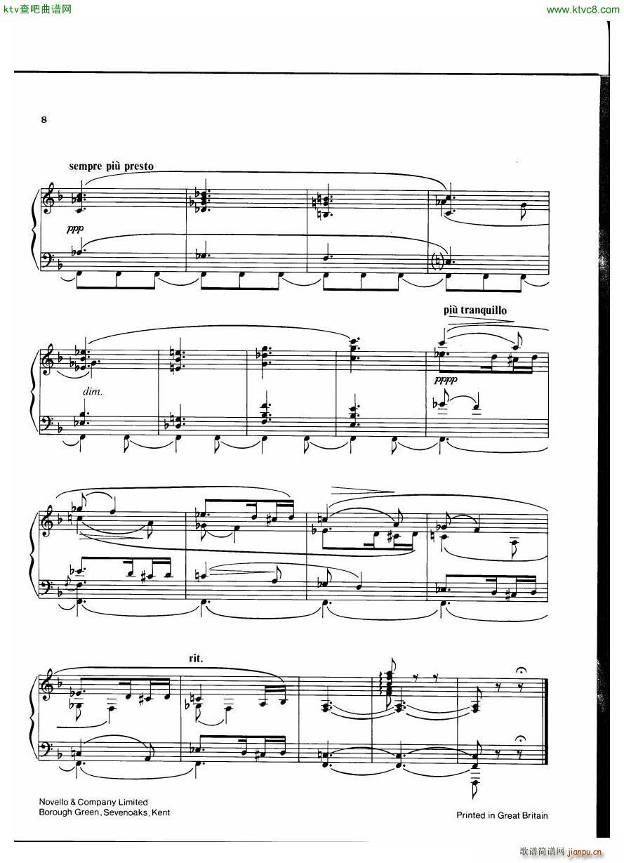 Elgar Two Piano Pieces(V)12