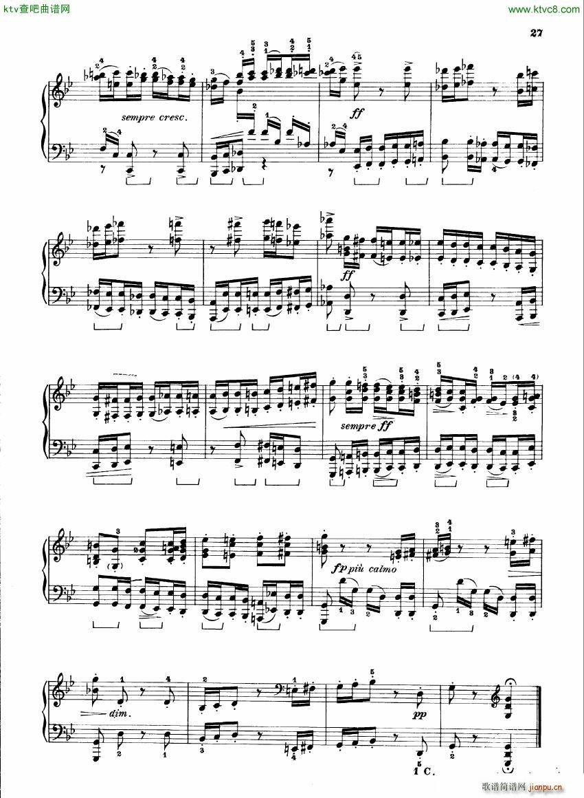 Busoni op37 Twenty Four Preludes (V)19