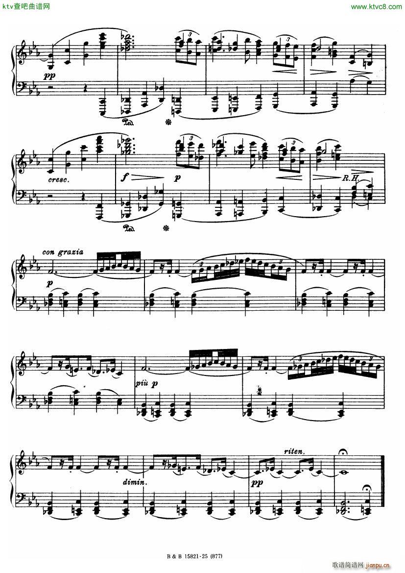 D Albert op 29 no 5 Bagatellen(V)3