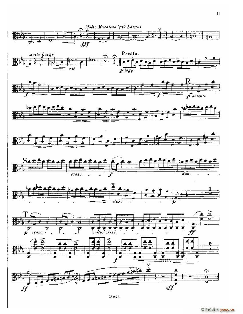 Bowen viola sonata No 1 Va part(V)11