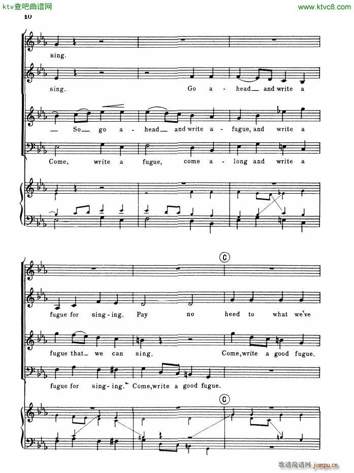 Gould Glenn So you want to write a fugue(V)8
