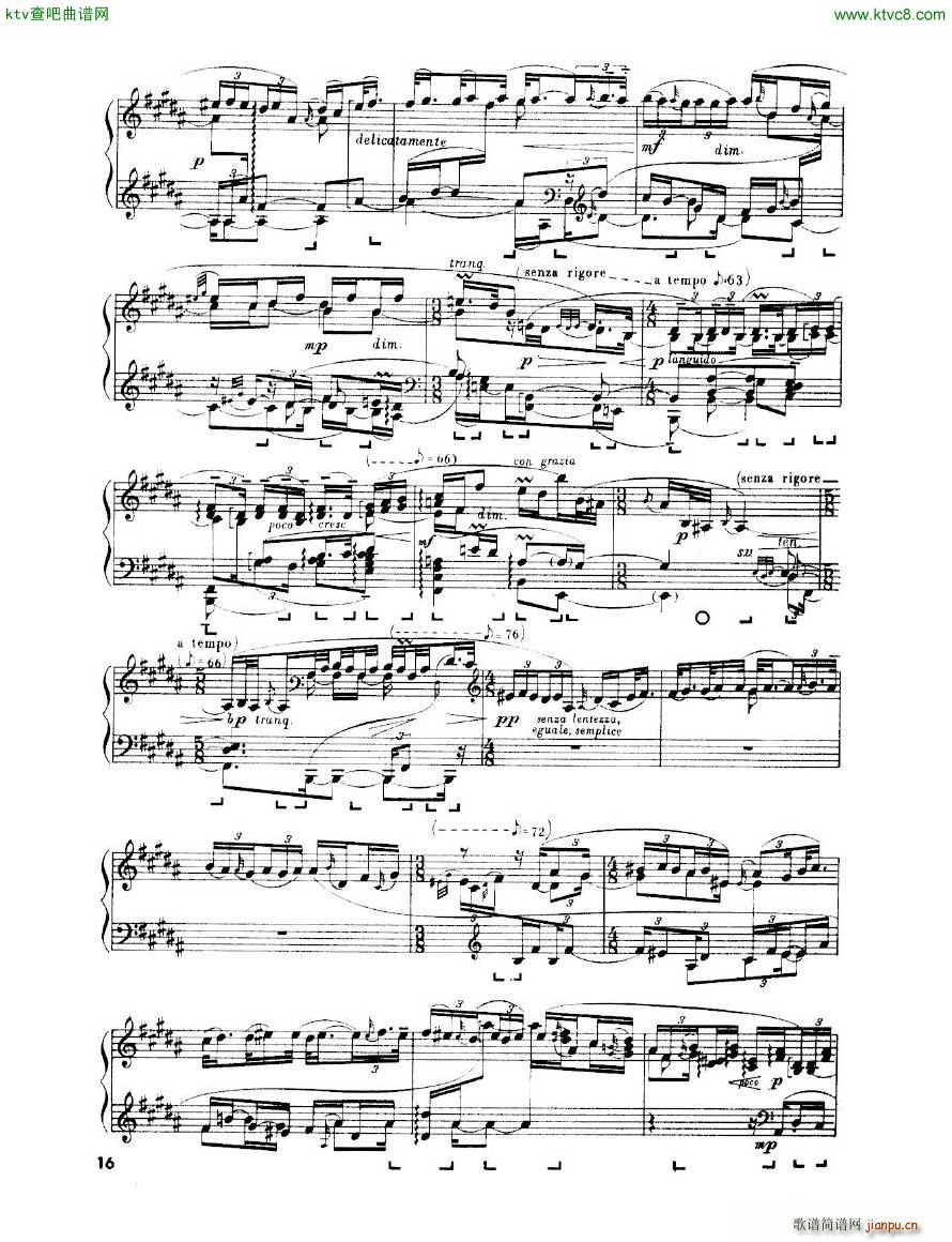 Enescu op 24 No 3 Piano sonata No 3(V)16