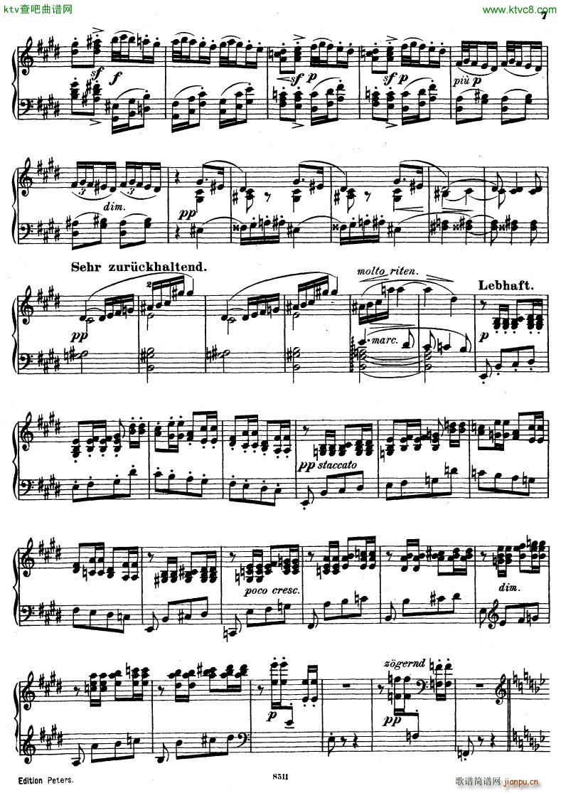 D Albert op 16 no 3 Intermezzo(V)6