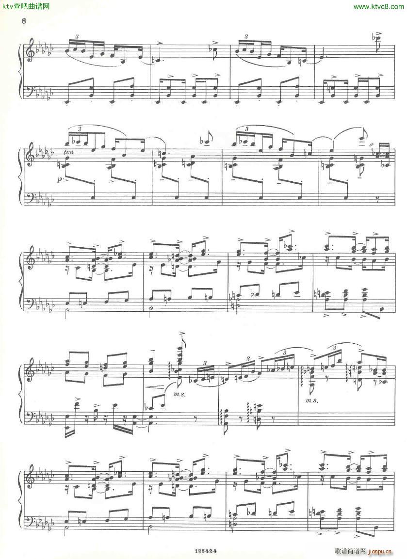 Gershwin 3 Preludes(V)8