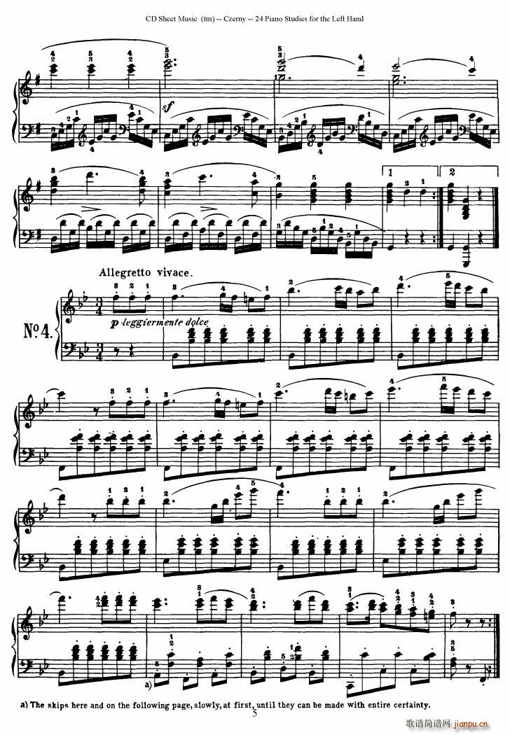 Left Hand Etudes(V)5