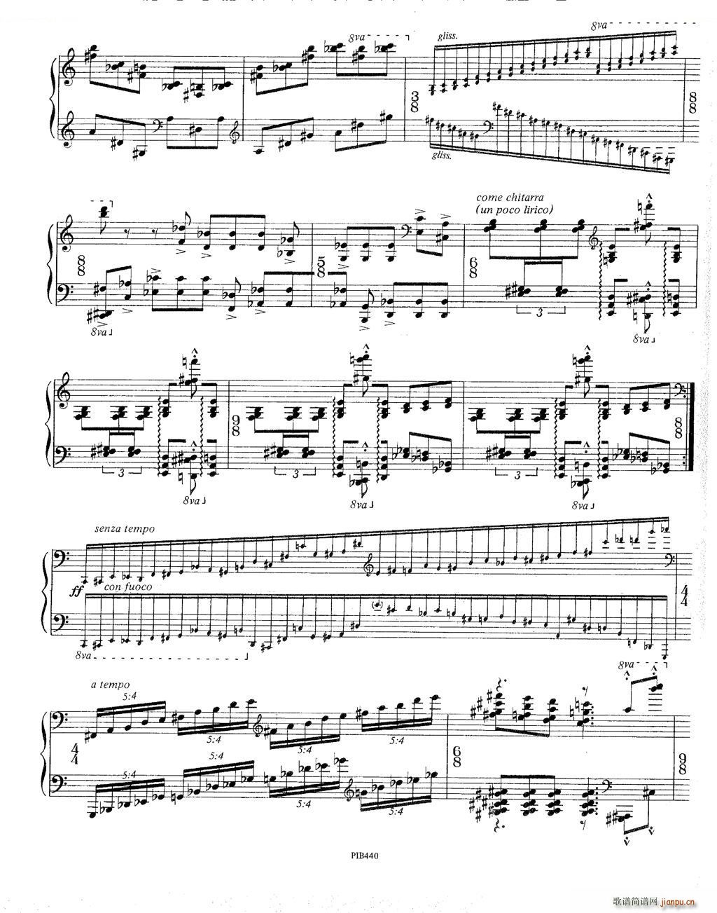 Ginastera Sonata No 3 Sonata No 3(ʮּ)6