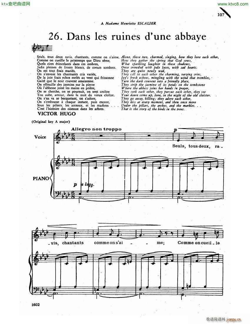 Faure 30 Songs (V)24