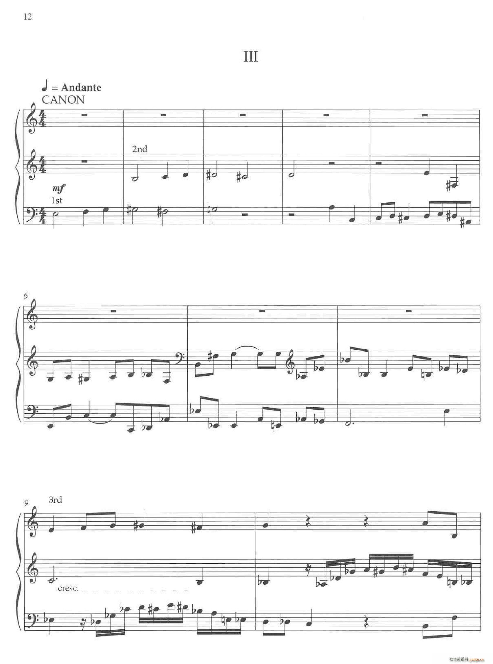 Glenn Gould 5 Short Pieces(V)3