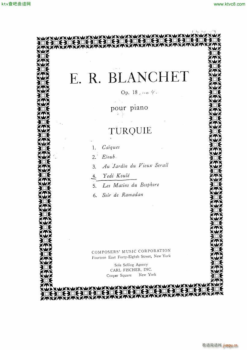 Blanchet Op 18 Turquie(V)15