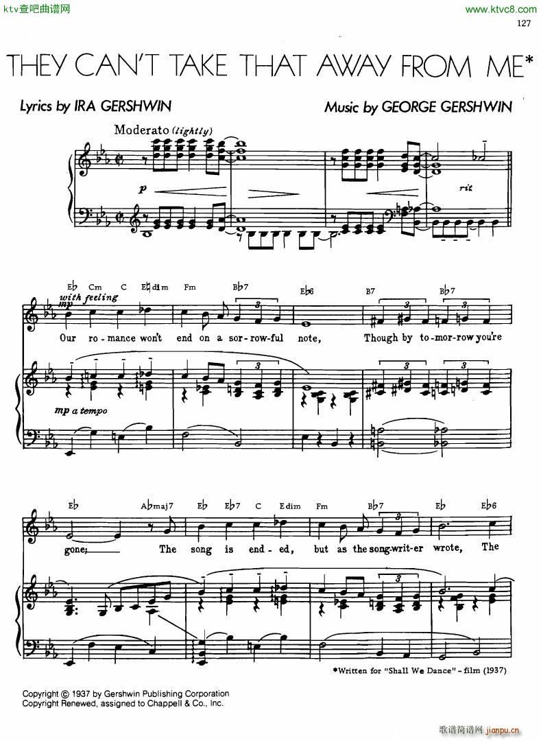 Gershwin The Greatest Songs Part 2 (V)12