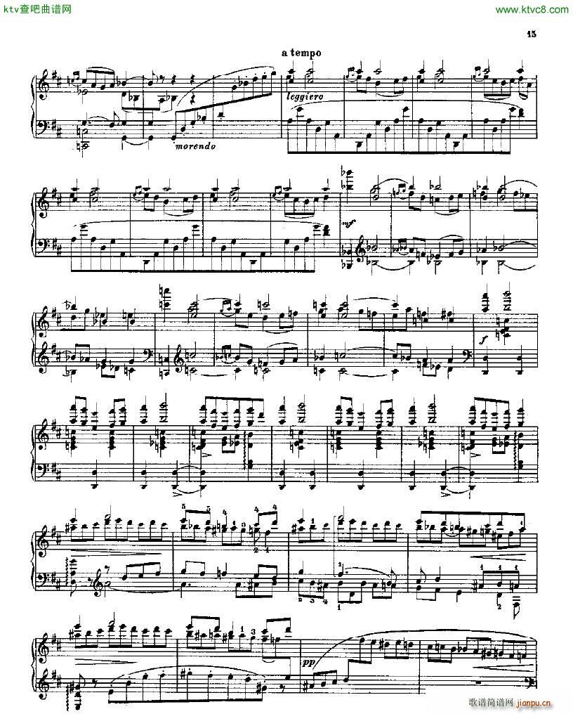 Balakirev Piano Sonata In B Flat Minor(V)14