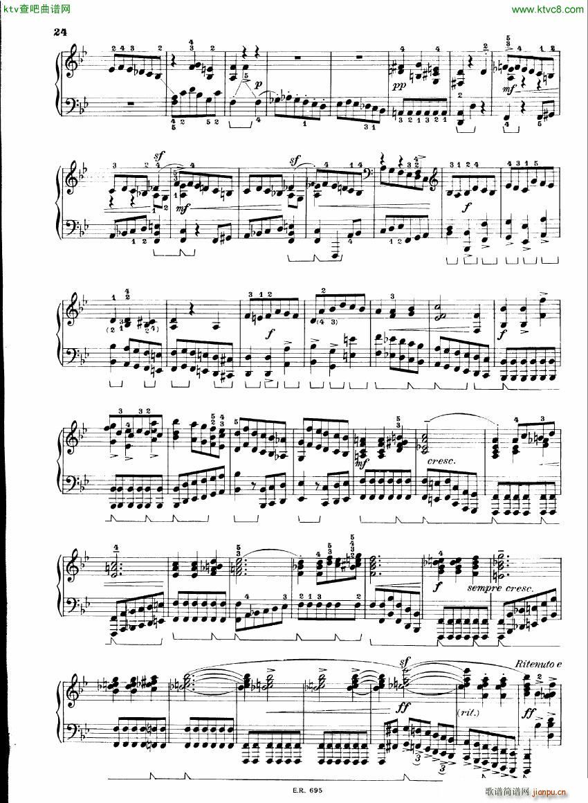Busoni op37 Twenty Four Preludes (V)16