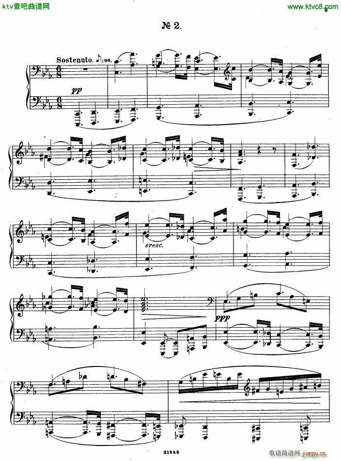 Gliere 25 Preludes op30 Book1(V)3