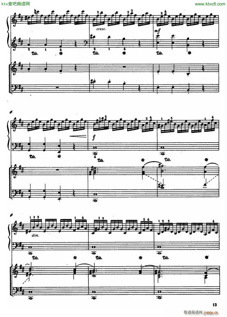 Haydn Piano Concerto in D Major 2pf(V)11